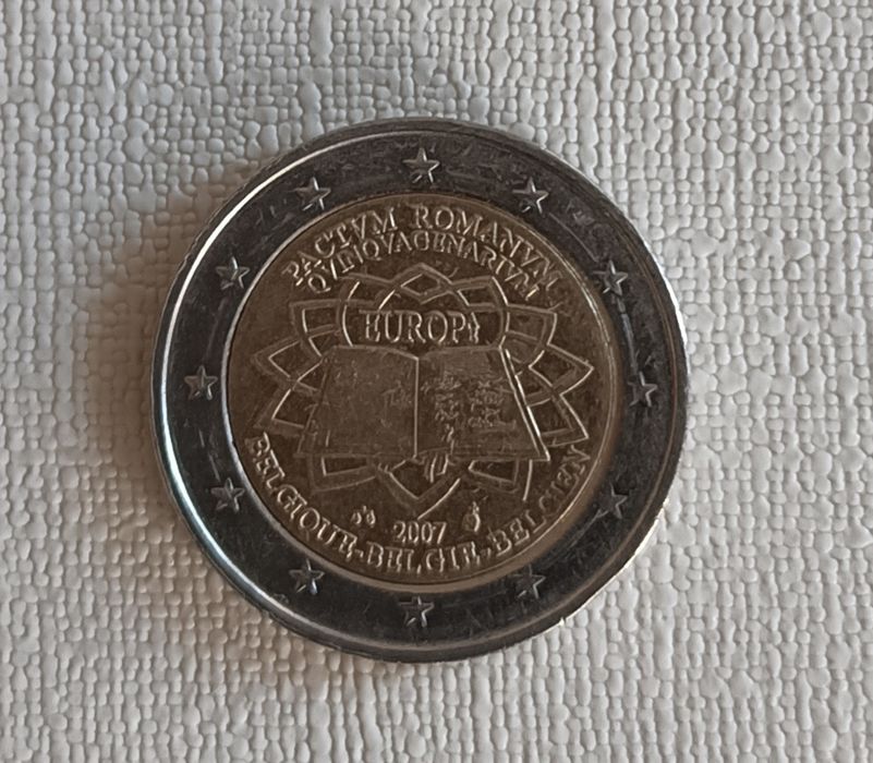 2 euros Bélgica Europa