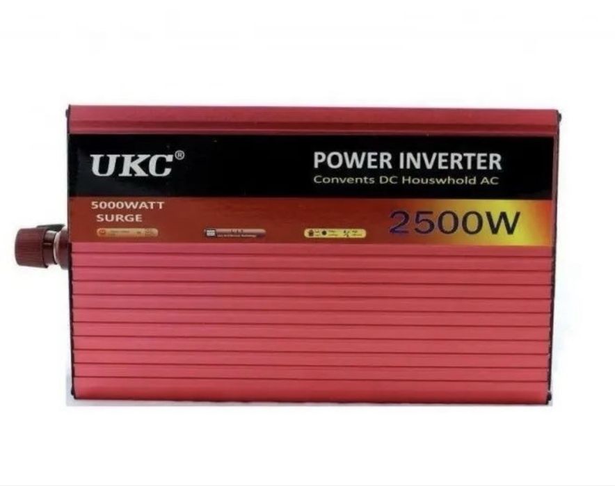 Перетворювач напруги АС/DC AR 2500W 12V інвертор