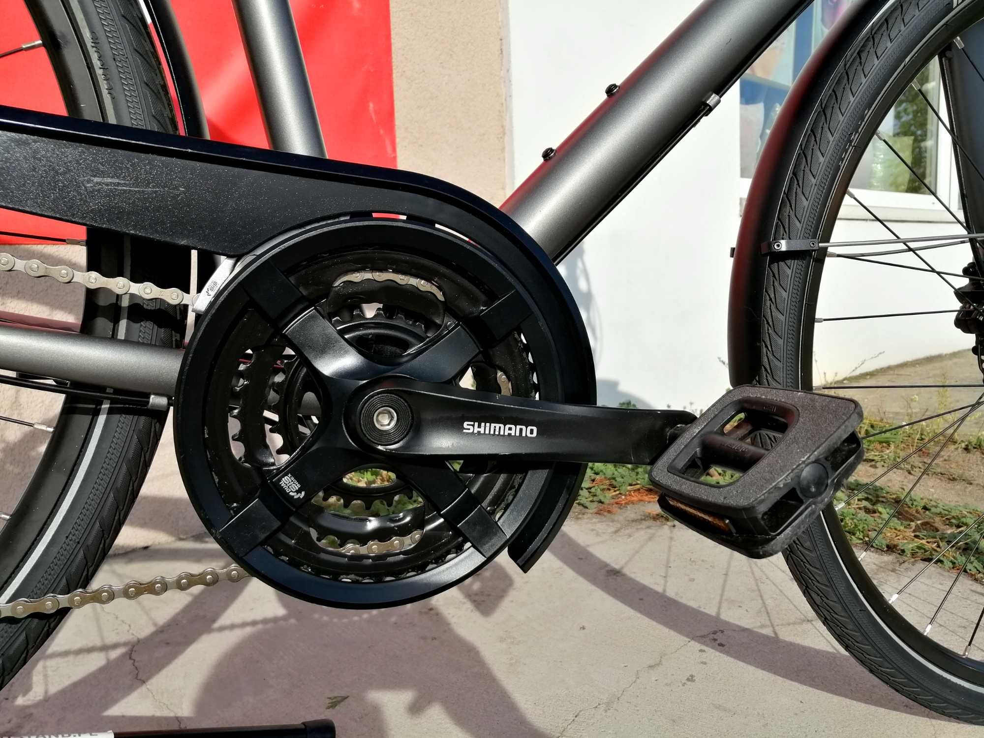 PIĘKNY BULLS URBAN 24S Roz 22" HYDRAULIKA Tektro Koła 28 Shimano Deore