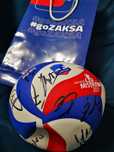 ZAKSA Unikatowa piłka z finału Ligi Mistrzów 2021 z autografami siatka