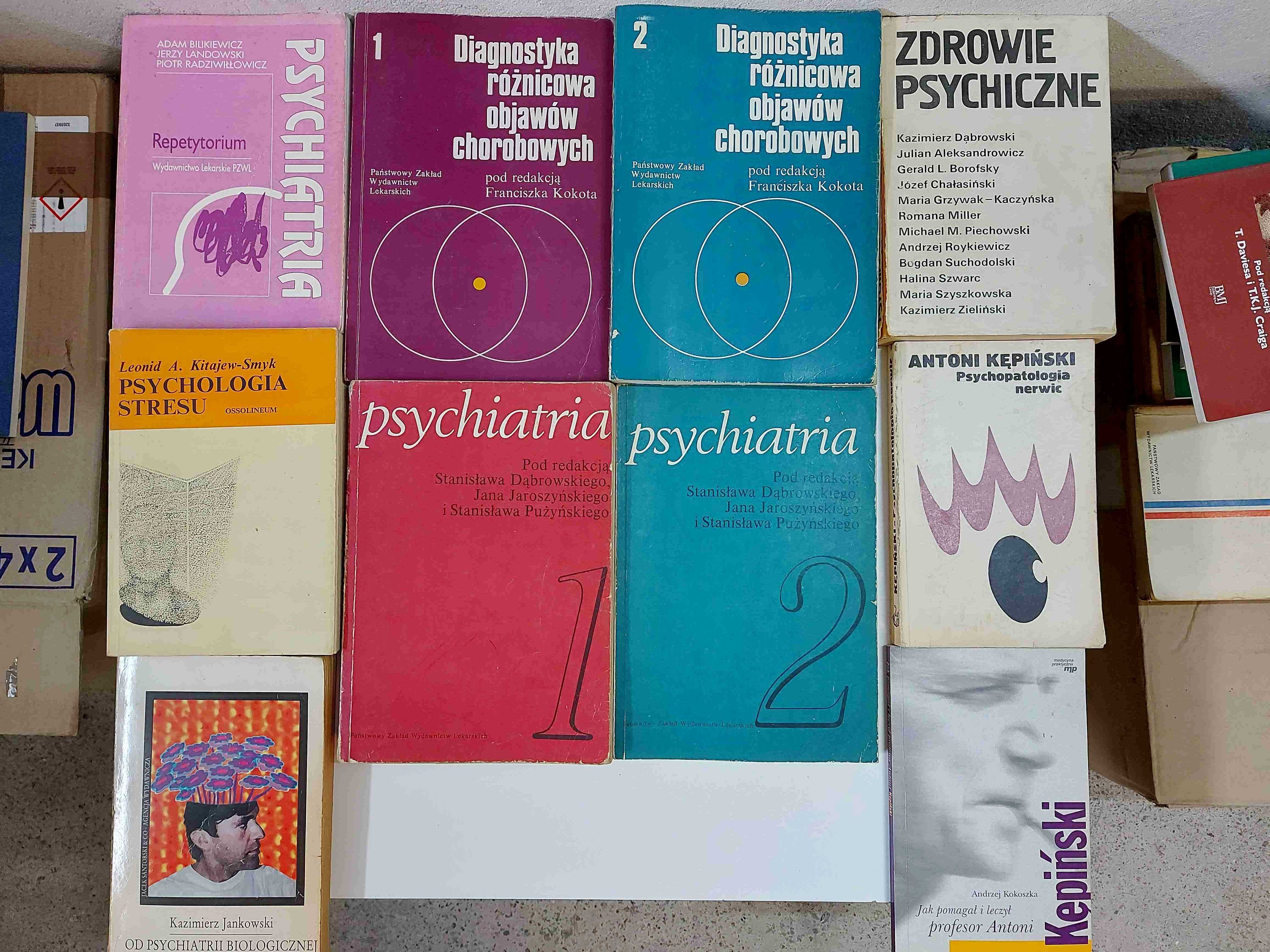 Książki Psychiatria - stare wydawnictwa