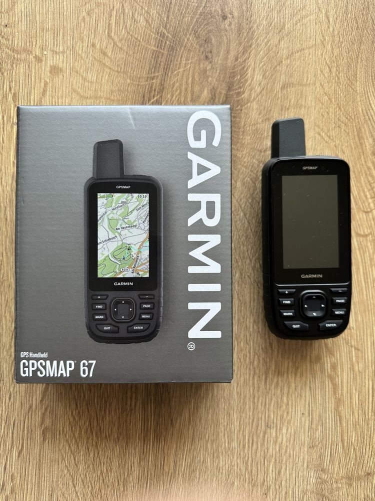 Garmin GPSMAP 67 - zestaw - stan jak nowy na gwarancji 66