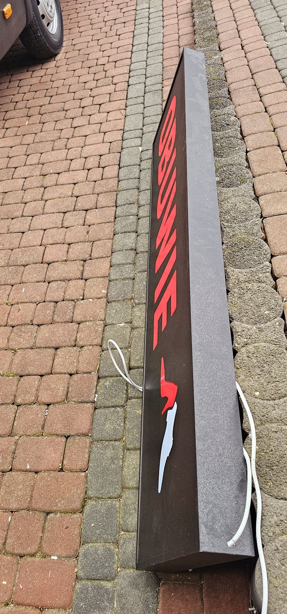 Kaseton  reklama podświetlana
