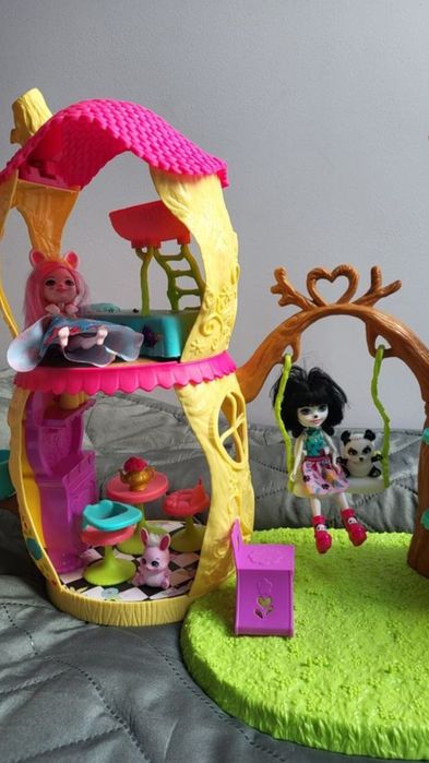 Mattel Enchantimals Wonderwood Leśny Domek Pandy