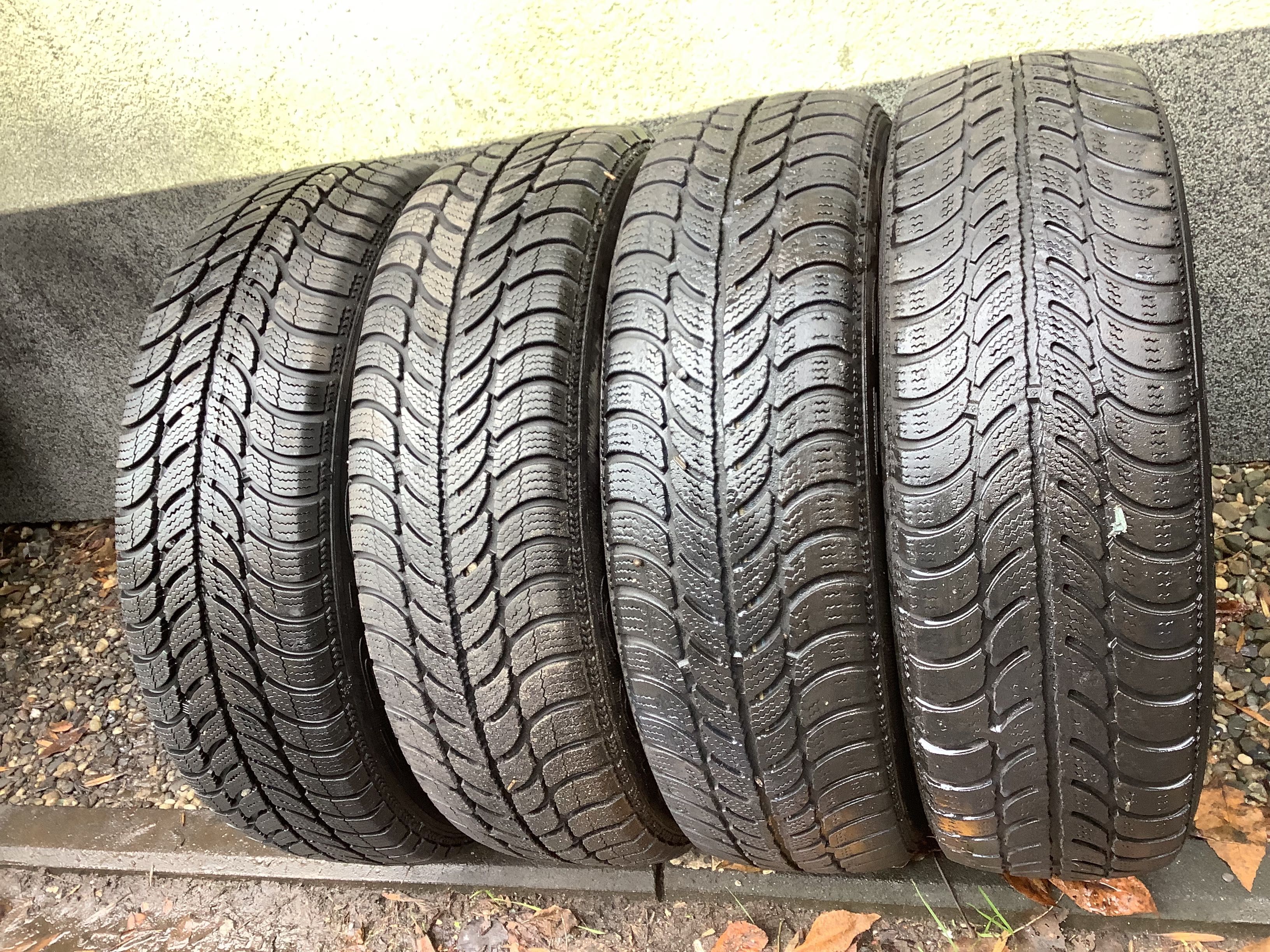 DĘBICA 155/65r13 4szt opony zima zimowe 5.7mm 2017r