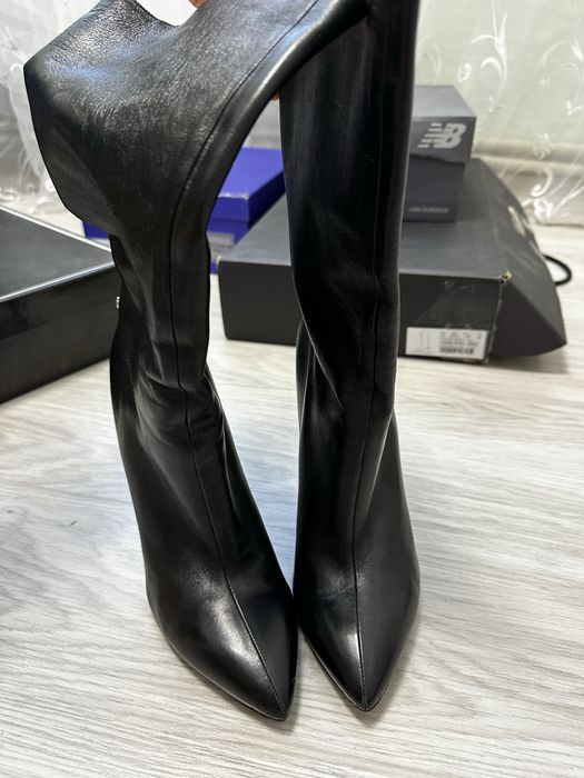 Шкіряні сапожки