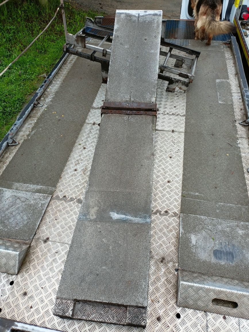 Najazdy  składane platforma trapy balkon laweta