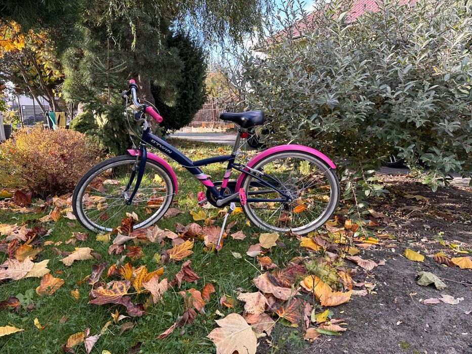 Rower damski/dziecięcy BTWIN 24'. Po serwisie rowerowym