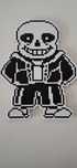 Sans z gry undertale wydruk 3D