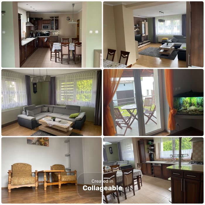 Dom wolnostojący z mieszkaniem i zabudowaniami gospodarczymi