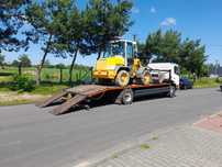 Pomoc drogowa transport 8,5t ciągników maszyny koparek autolaweta