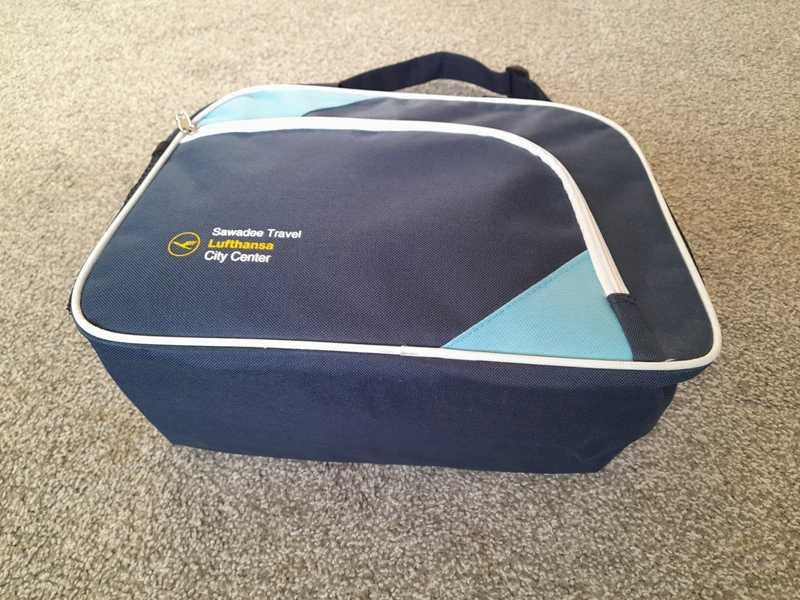 Torba na ramię Lufthansa podręczny bagaż do pracy itd. lekka 36x26 cm