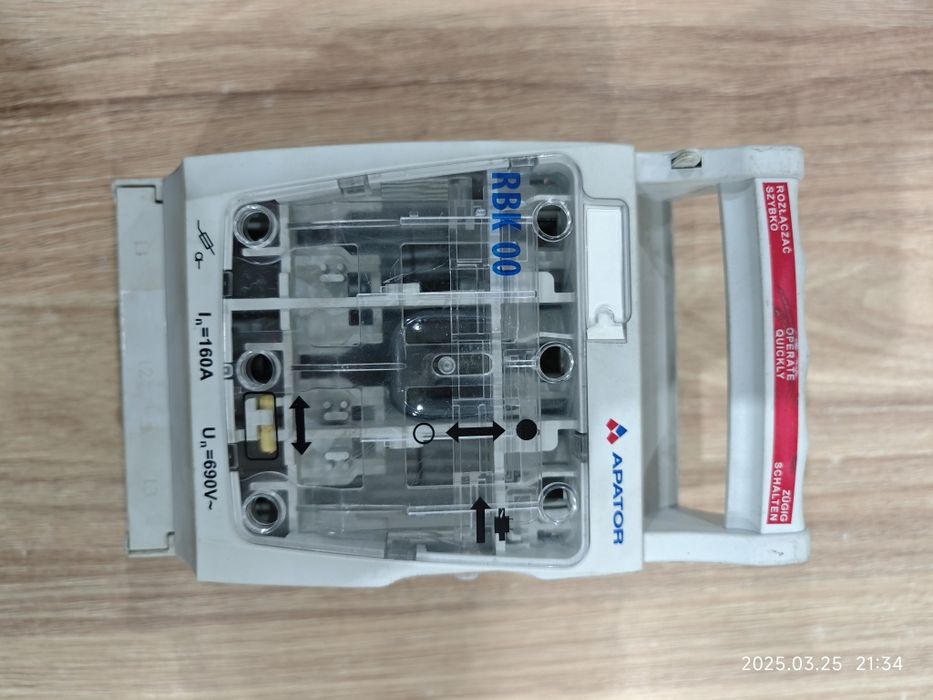 Rozlacznik izolacyjny apator RBK-00