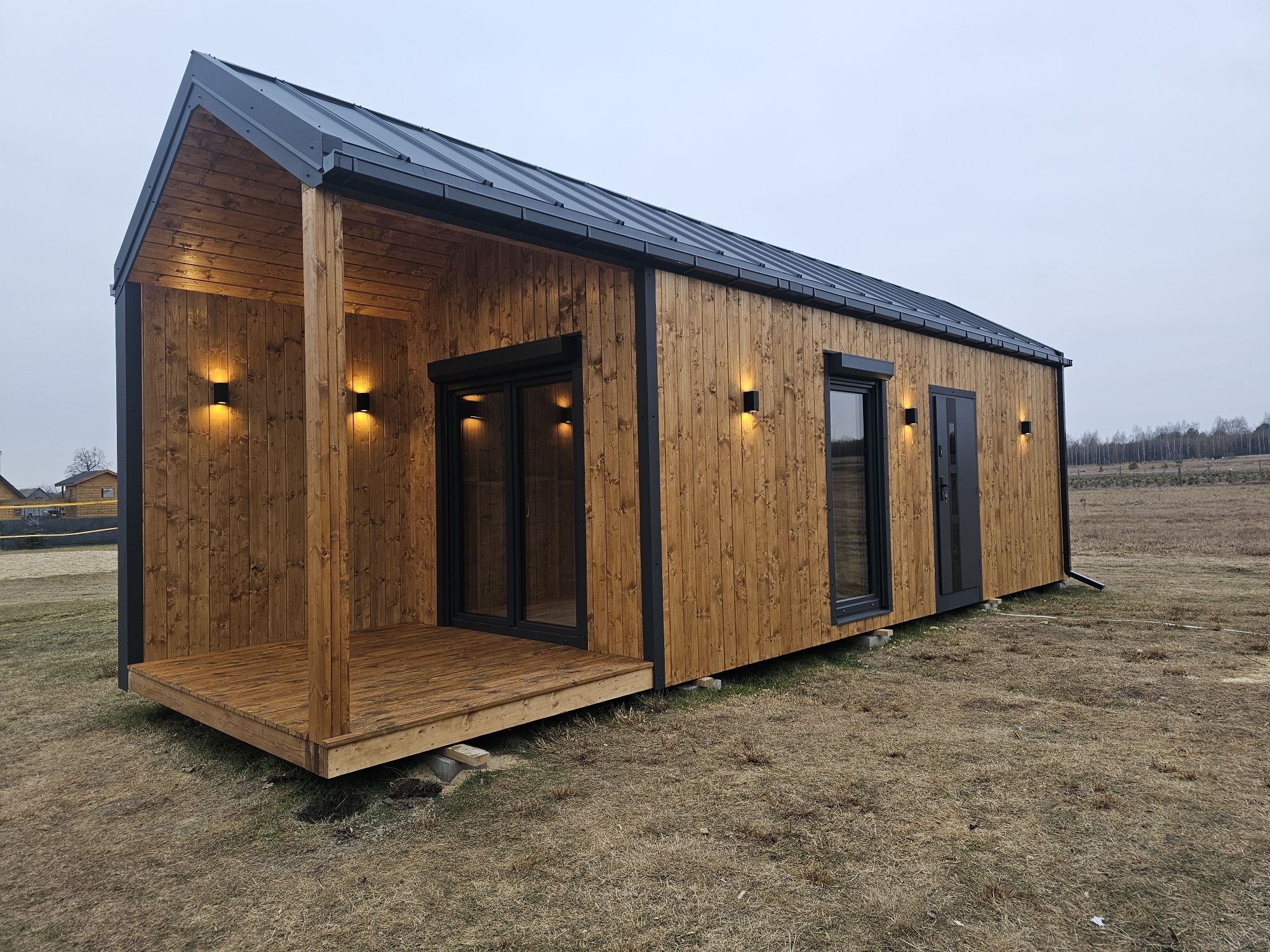 Domek mobilny tiny house 25m2 + taras
