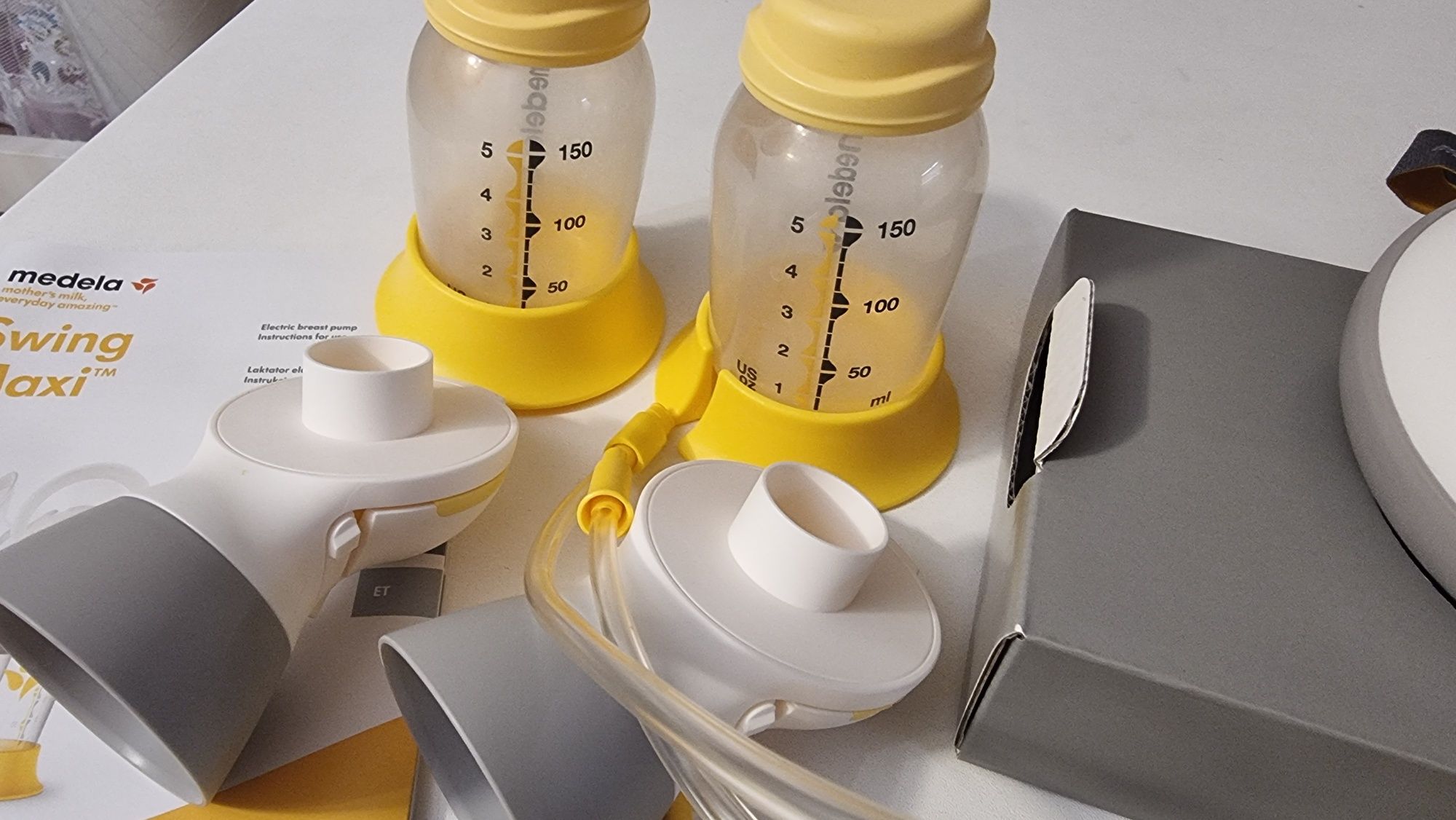 MEDELA Swing Maxi # PODWÓJNY laktator elektryczny # Jak nowy