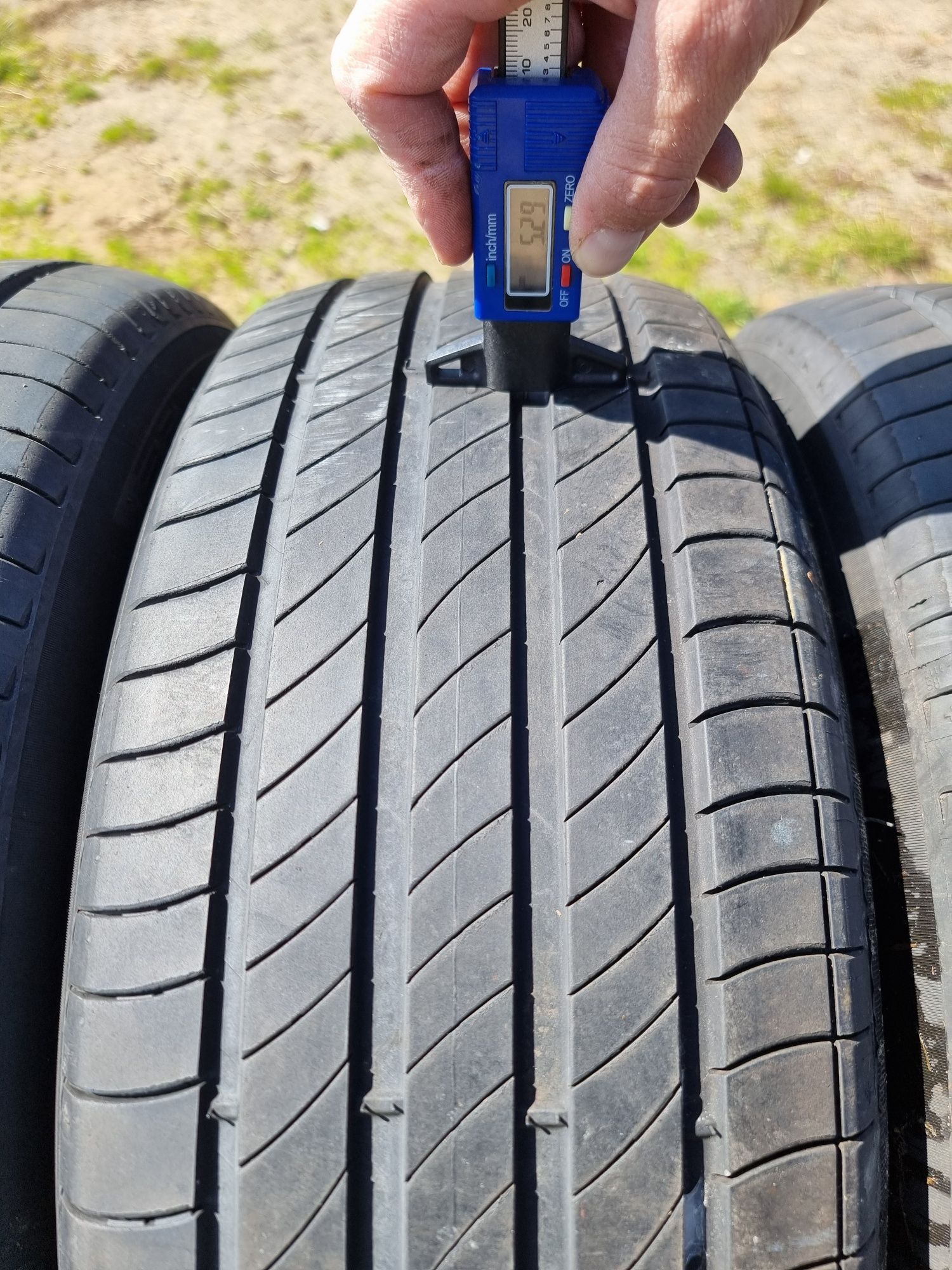 4x opony letnie 205 60 r16 Michelin Primacy4 na felgach stalowych4x100
