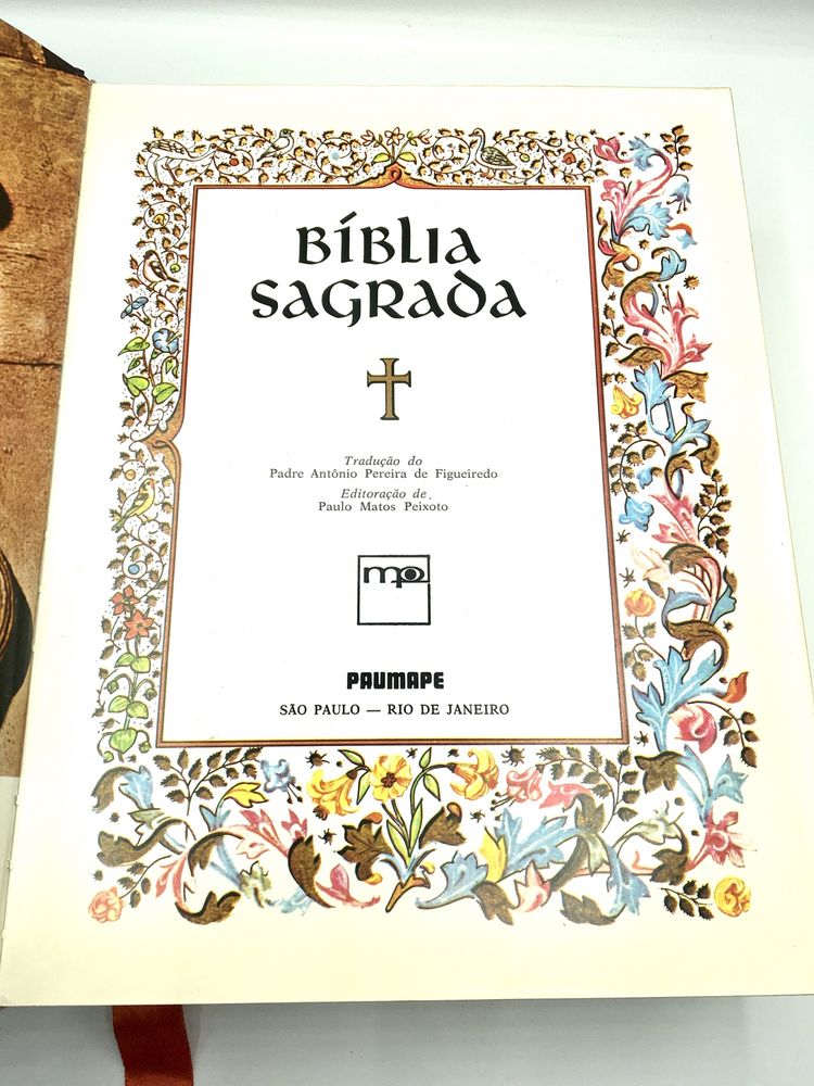 Grande Biblia antiga do brasil 1979