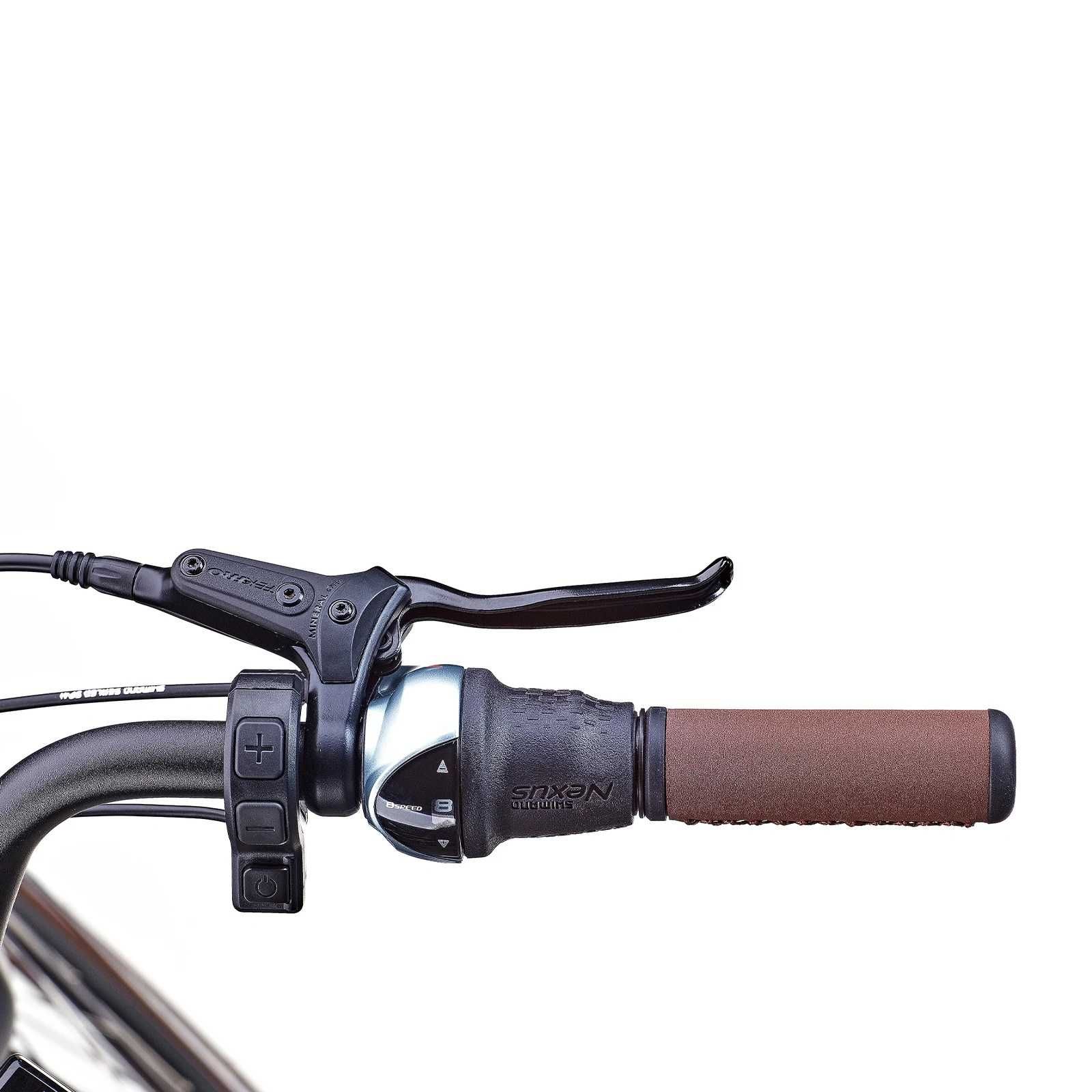 Rower elektryczny Henry, Jobobike - męski, miejski, duży zasięg