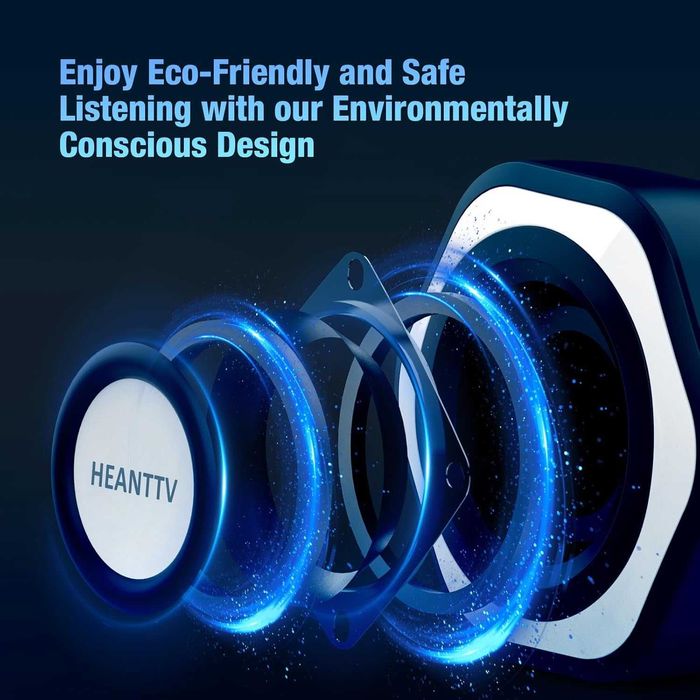 HEANTTV Para głośników komputerowych, przewodowe głośniki komputerowe