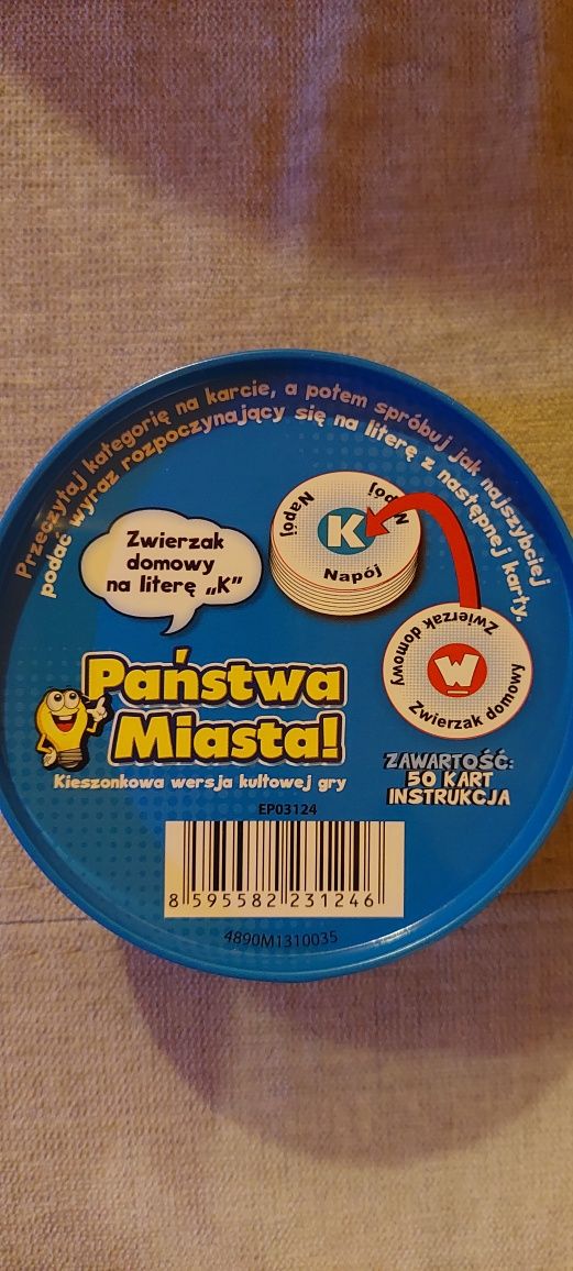 Gra dla dzieci -Państwa Miasta!