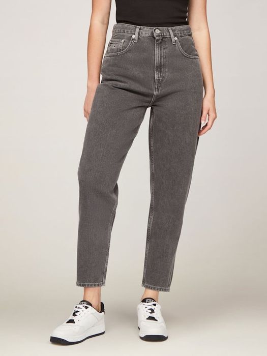 Джинси Mom Tommy hilfiger сірого кольору