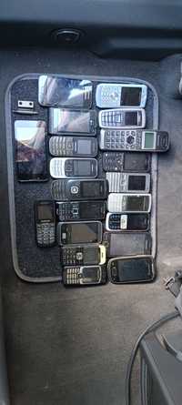 Stare telefony Nokia Siemens Samsung sony