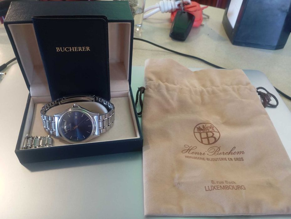 relógio raro e muito antigo marca Carl Bucherer.