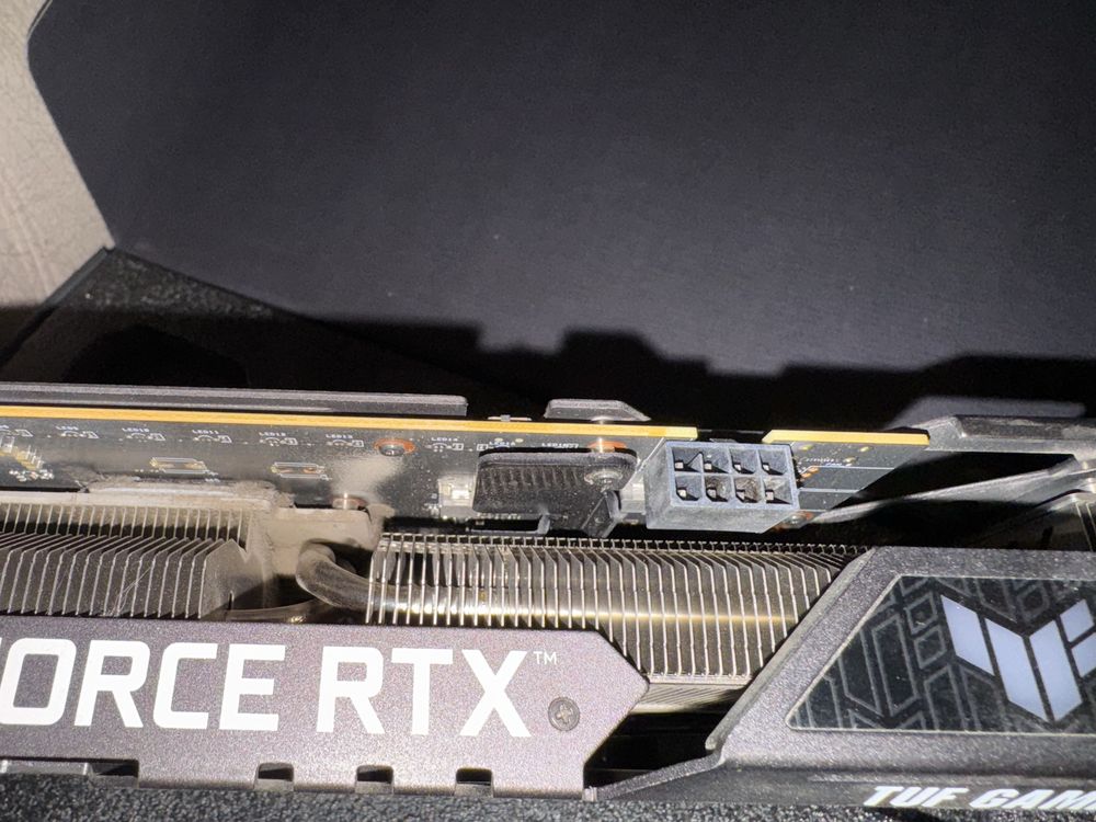 Продам видеокарту ASUS 3060Ti 8Gb TUF Gaming