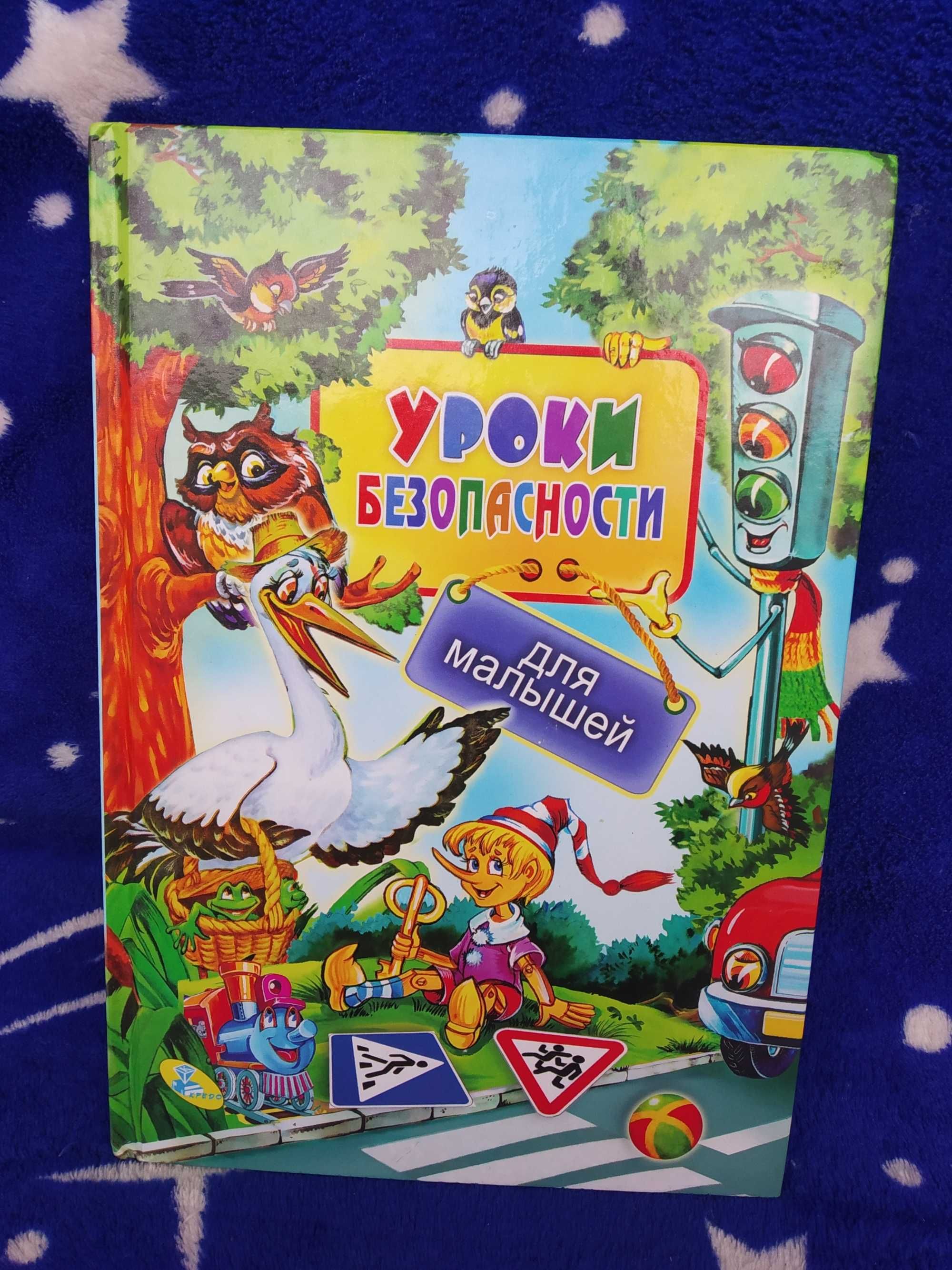 Корисна книга для дітей "Уроки безопасности для малышей"