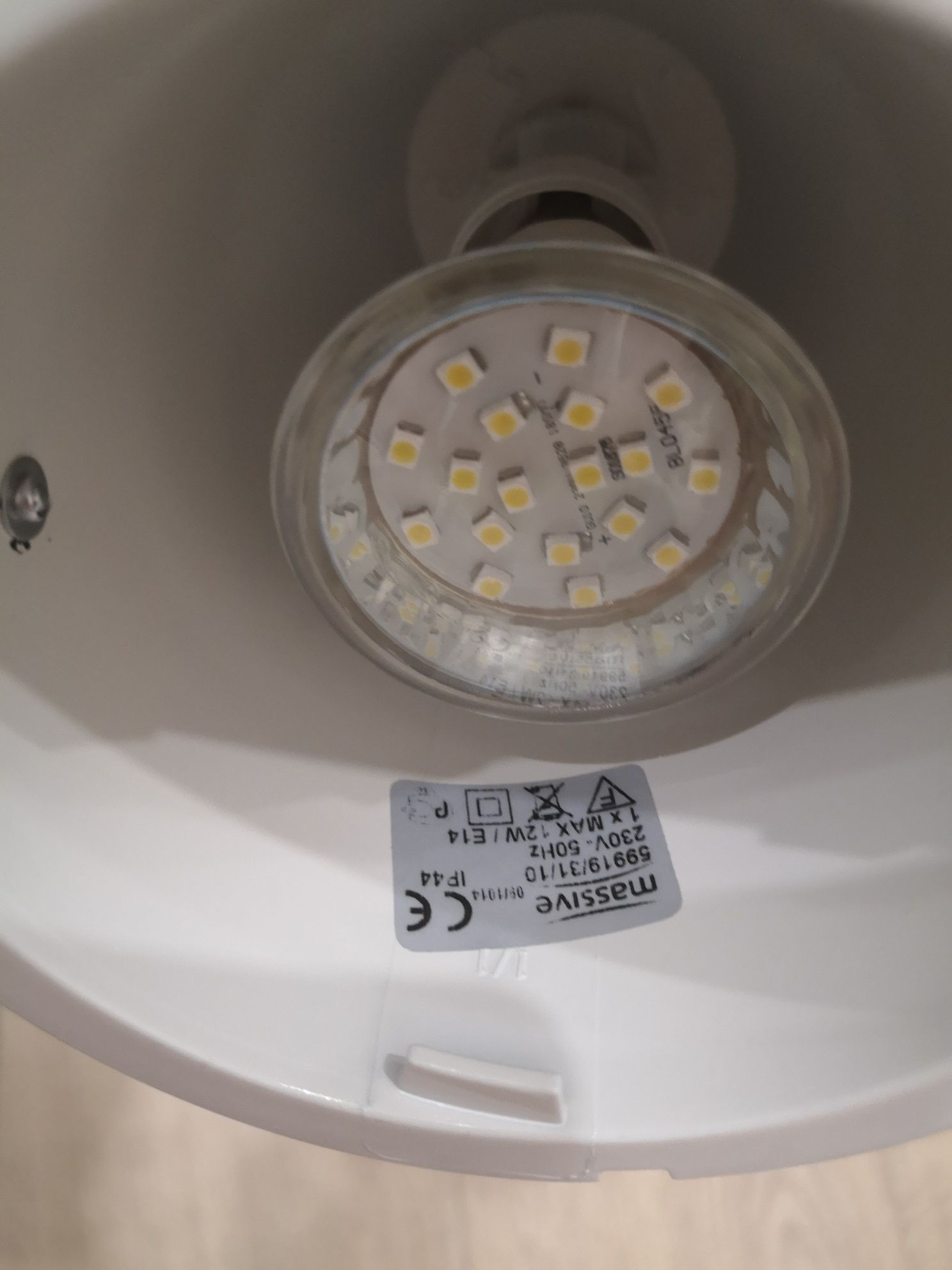 Philips Massive 59919/31/10 Oczko led, oprawy wpuszczane w sufit białe