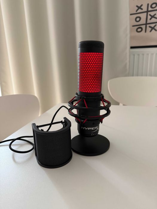 Mikrofon HyperX Quadcast + Gratis filtr pop!