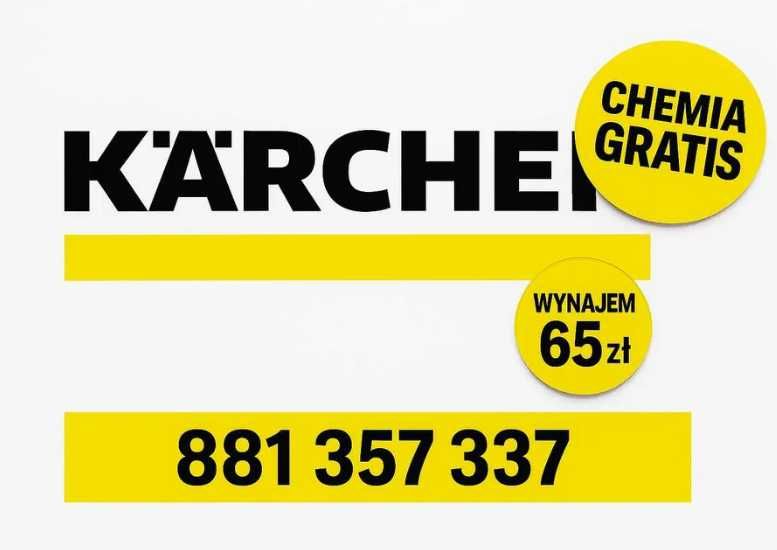 Wypożyczalnia Karcher+gratis! odkurzacz piorący wynajem karczer dowóz