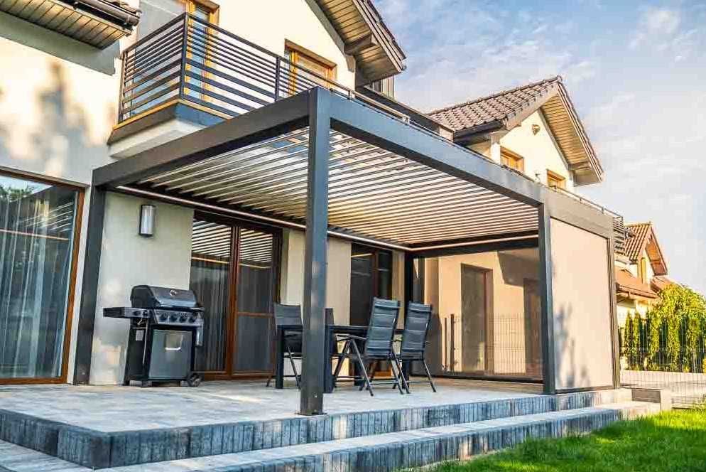 Pergola Altana Zadaszenie Tarasu Patio Weranda Montaż Transport Pomiar