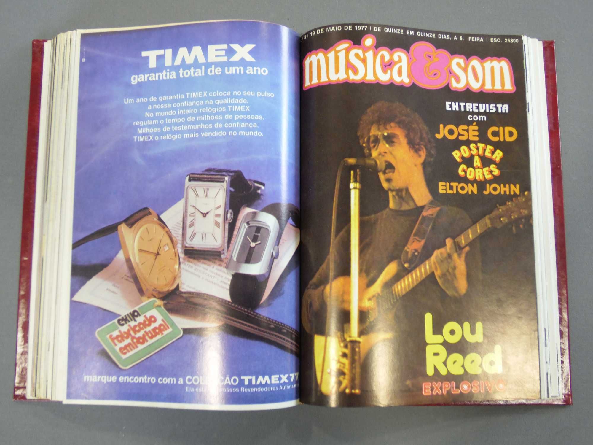 Revista Musica & Som - Números 1 a 10 encadernados