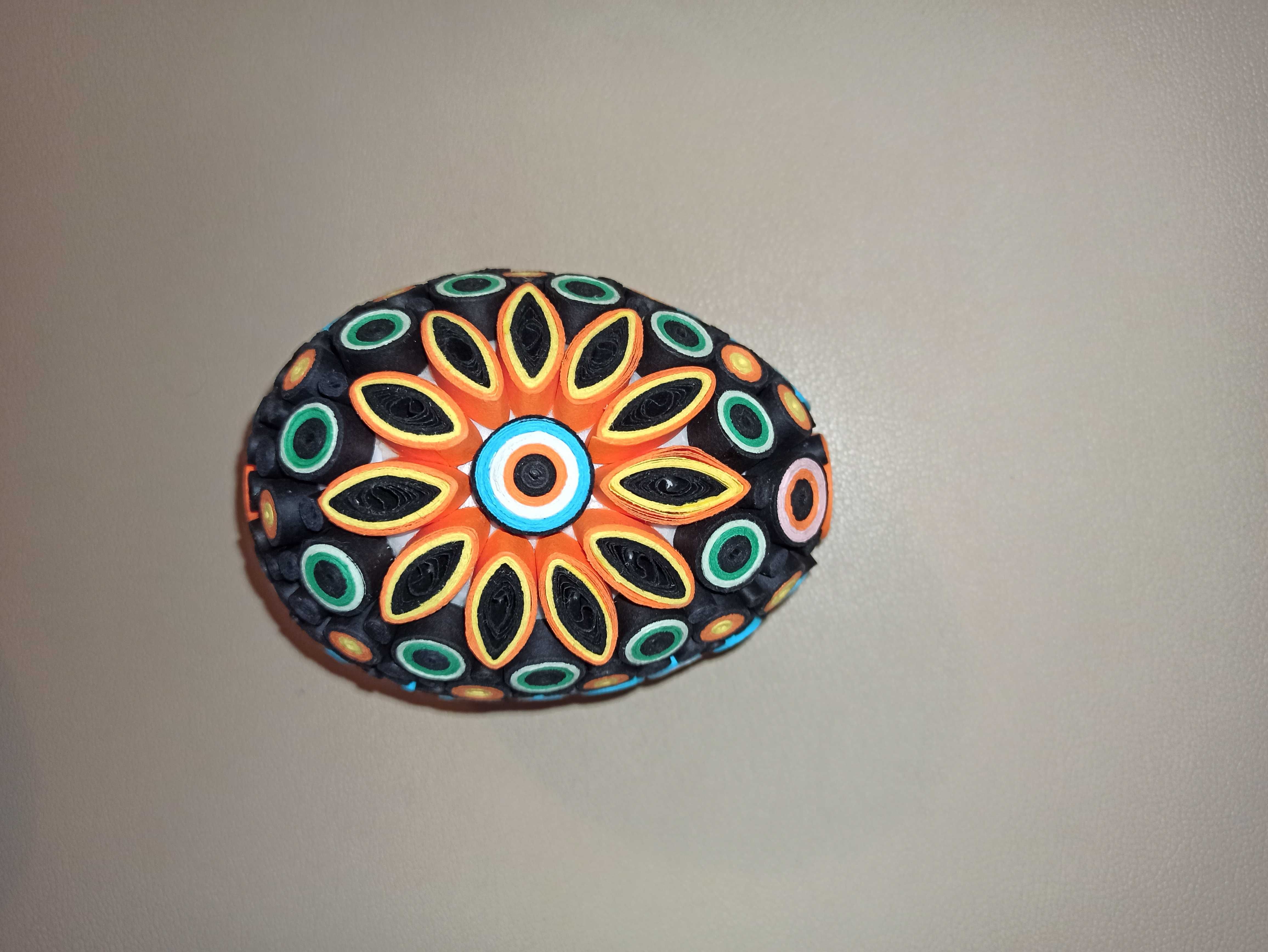 Pisanki quilling 2 sztuki