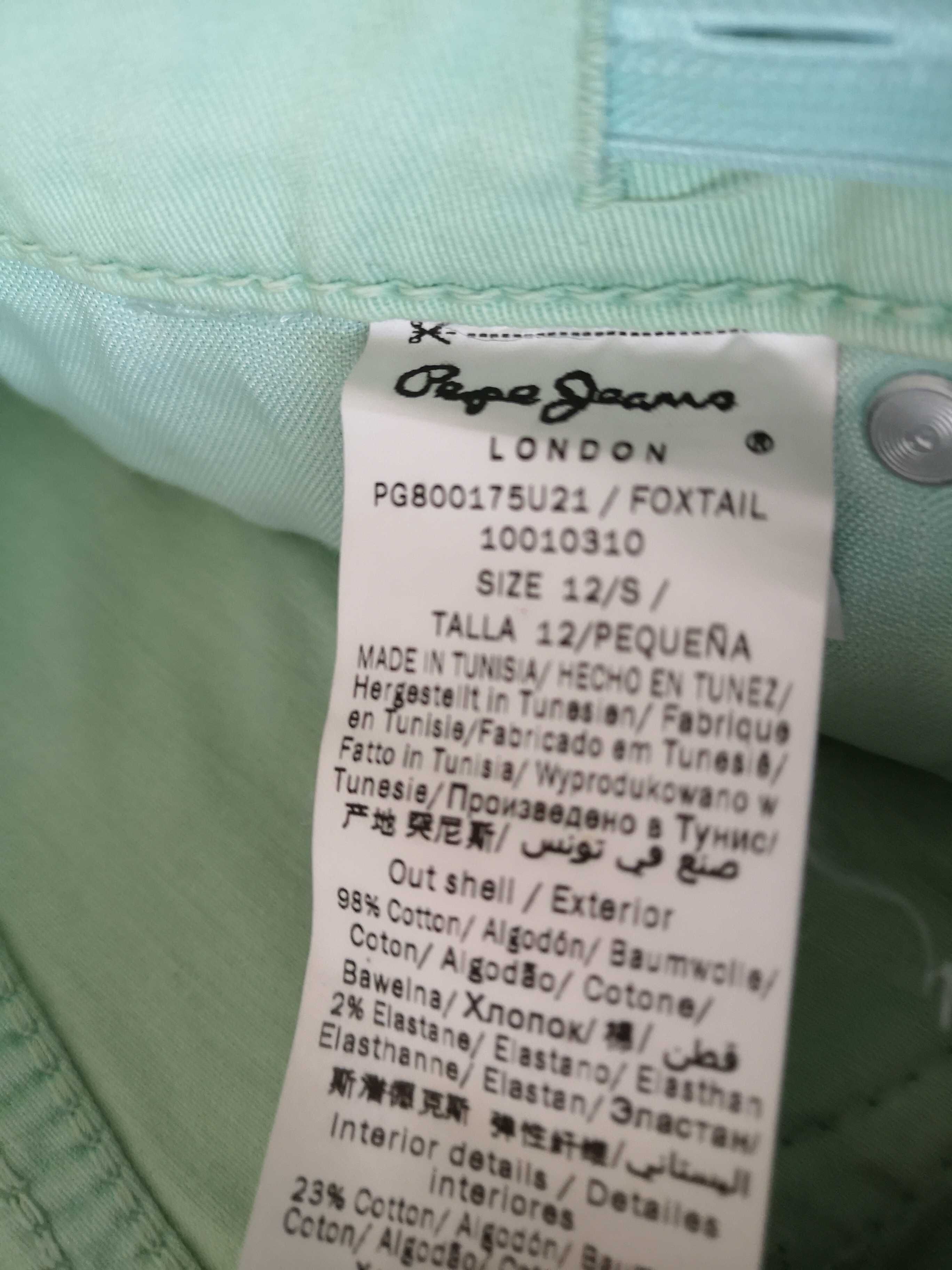 Calções Pepe Jeans 12 anos verdes