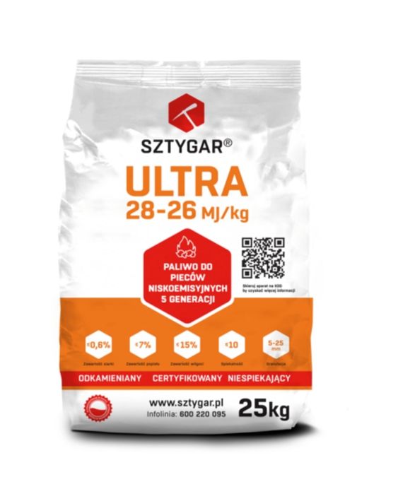 Węgiel Groszek Sztygar ULTRA workowany