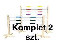 Przeszkoda hobby horse zestaw stacjonata parkur 100cm drewniana drągi