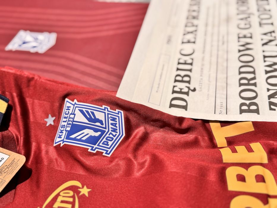 Lech Poznań Ishak z autografem, nowa z metka, limitowana, rozmiar XL