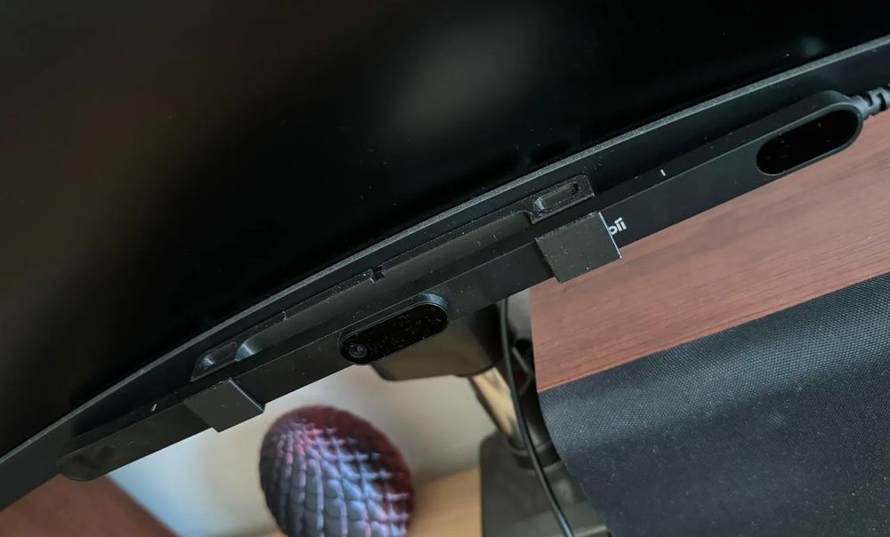 Suporte para Tobii Eye Tracker em Samsung Odyssey 1000r