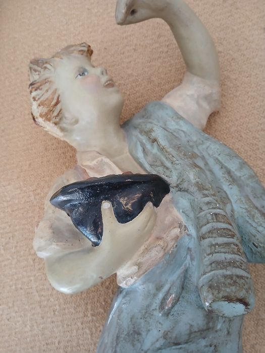 Escultura terracota antiga