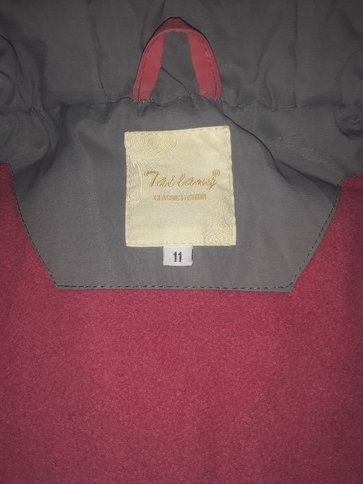 Курточка на дівчинку від 8 до 12 років залежно від дитини