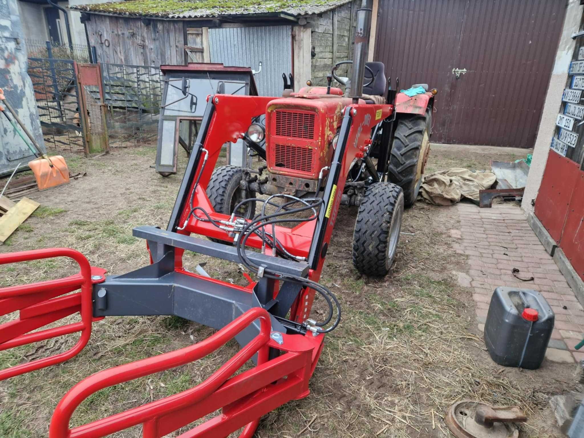 Tur c330 c360 na euroramce 700 kg  ładowacz czołowy od ręki zadzwoń