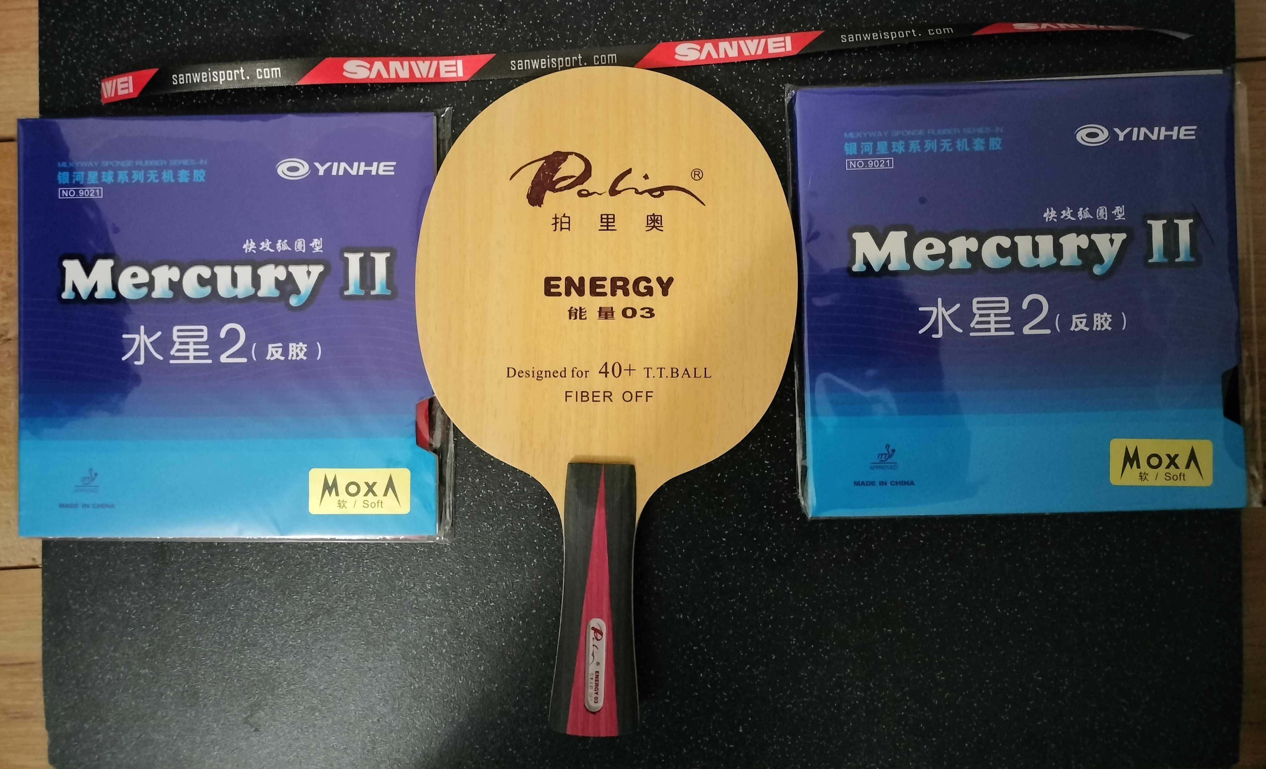 Rakietka Palio Energy 03 Mercury 2 soft tenis stołowy