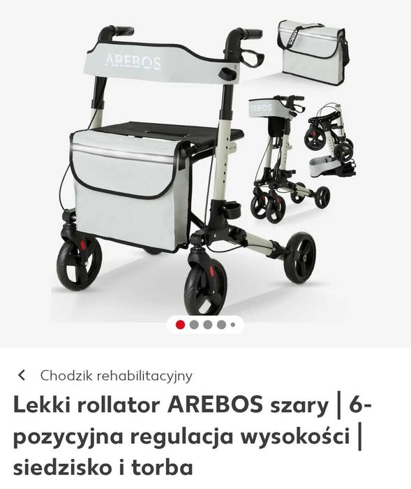 Chodzik rolator AREBOS