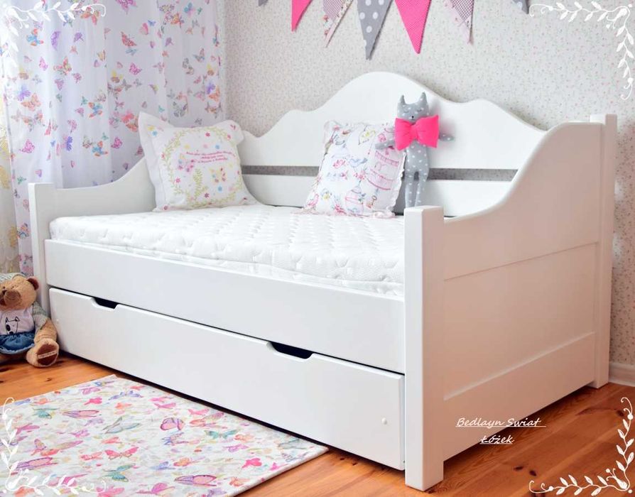 Łóżko drewniane sofka drewniana łóżko pojedyncze drewniane Nastazja