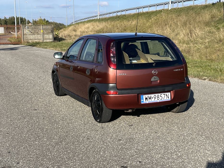 Opel Corsa C 1.2 5drzwi długie oplaty