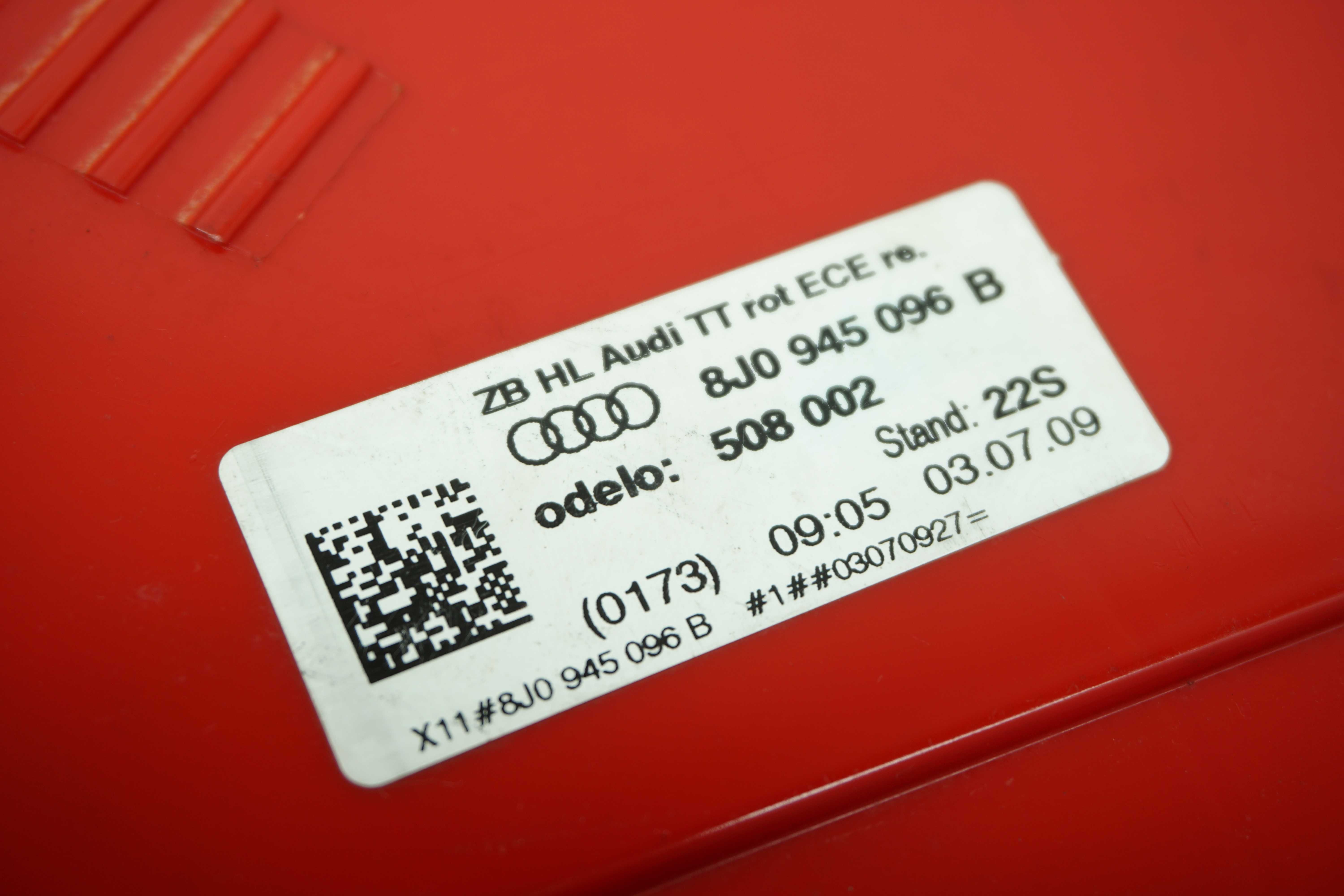 Audi TT 8J Coupe tylna lampa prawa lampa tył prawa Ładna*