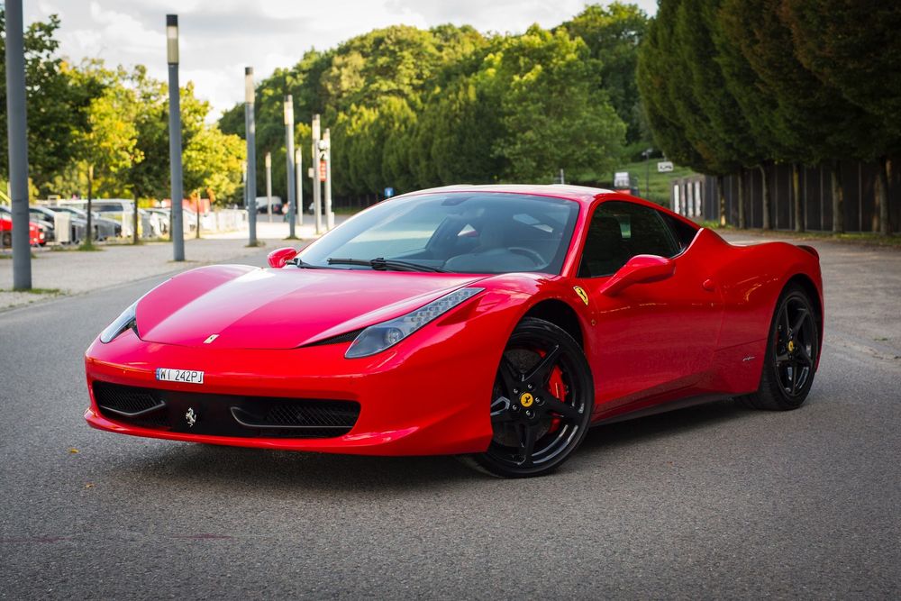 Ferrari 458 Italia 458 Rosso Bardzo Dobry Stan Europa