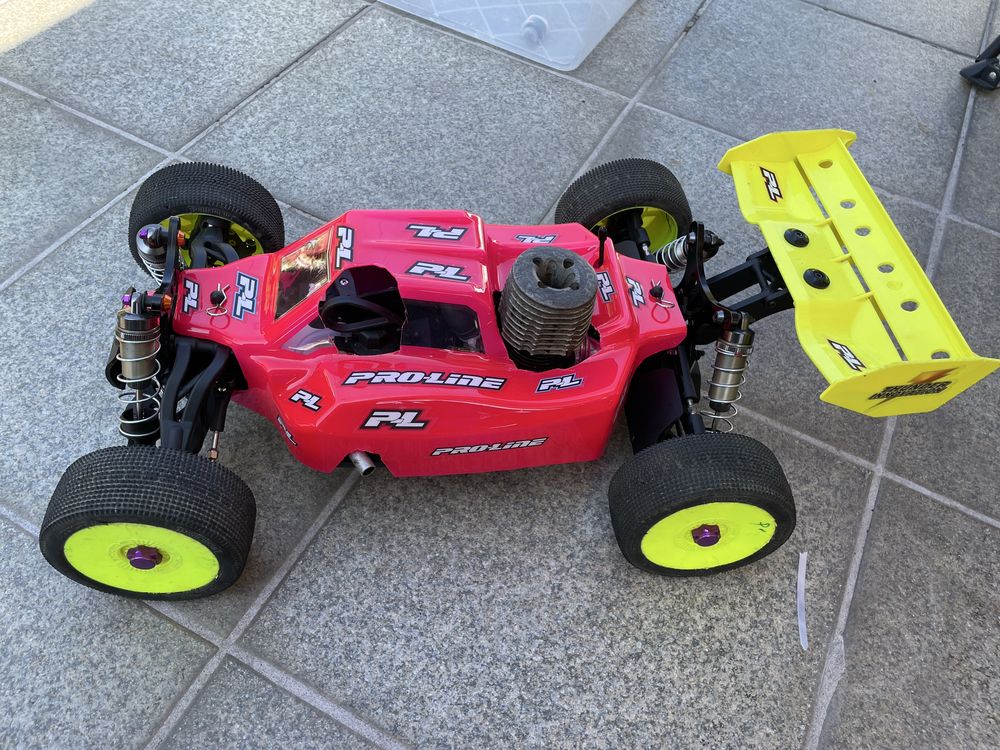 Carro rc 1/8 TT  gasolina